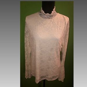 Vince Camuto Lace Blouse